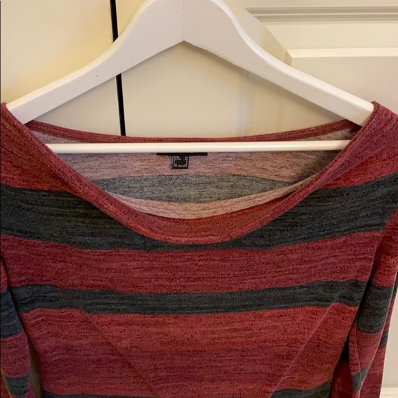 Long Sleeve Cowl Neck Shirt - Picture 2 of 4